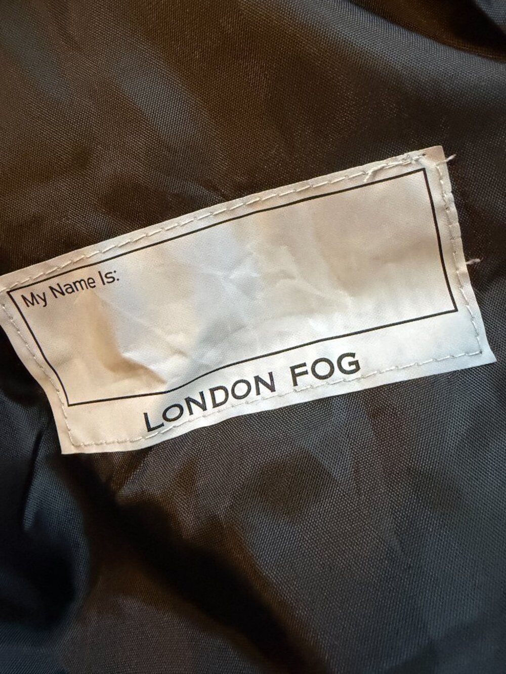 London Fog Girls Purple Black Puffer Jacket Hooded Winter Coat 4T NWT - Picture 9 of 11